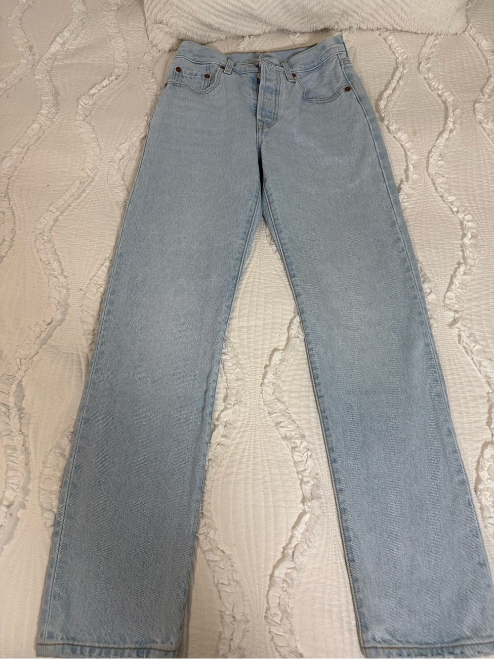 Levi's Light Blue Straight Leg Women's Jeans